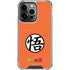 Dragon Ball Z Goku Iconic Kanji Symbol iPhone 15 Pro Clear Case